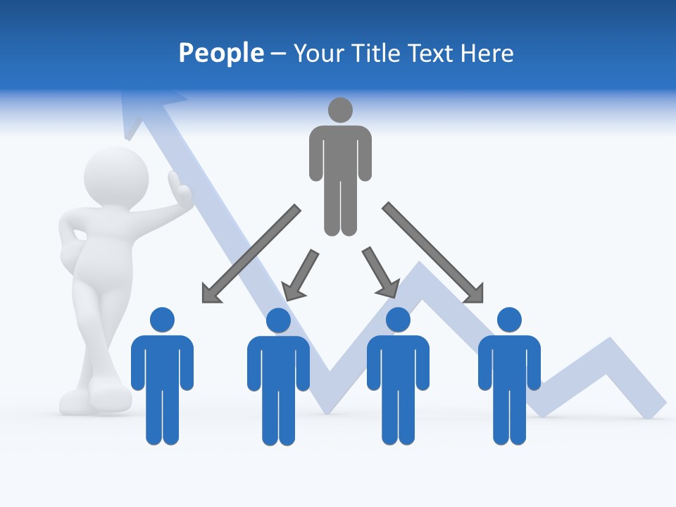 Chart Character Diagram PowerPoint Template