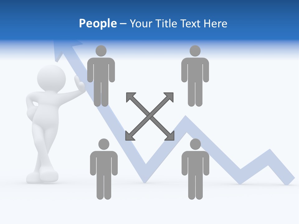 Chart Character Diagram PowerPoint Template