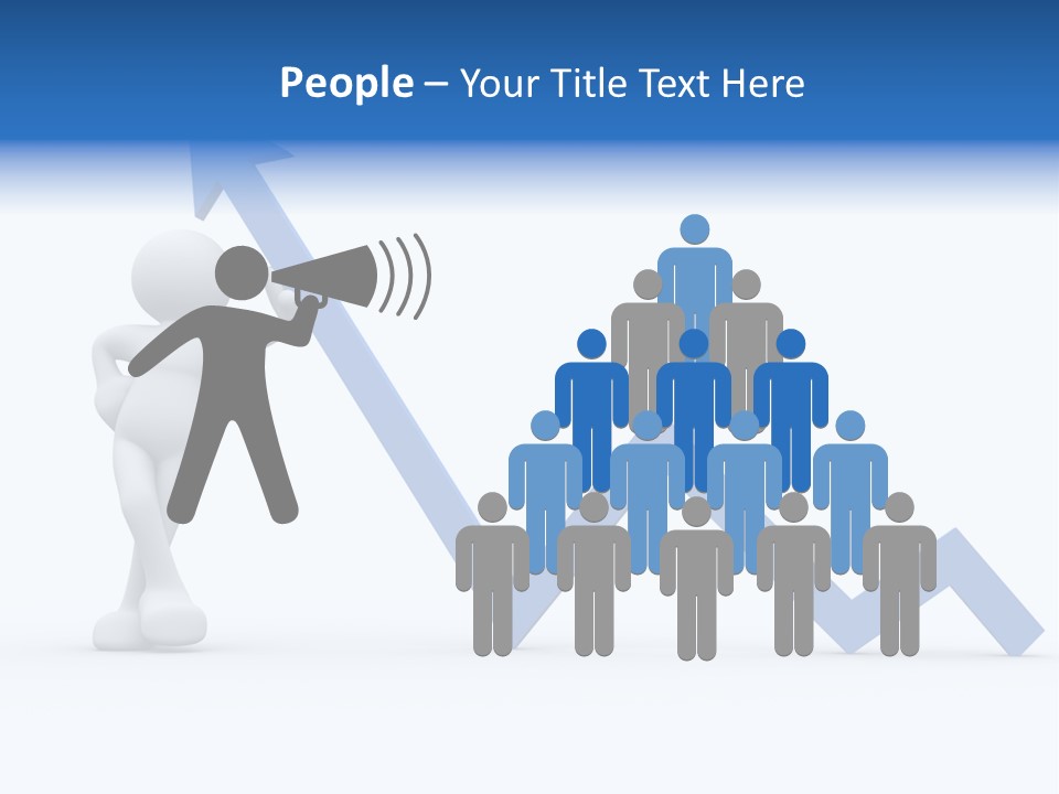 Chart Character Diagram PowerPoint Template