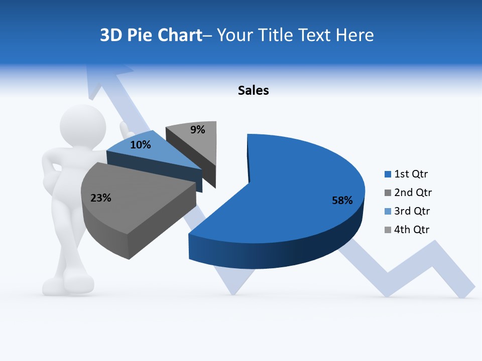 Chart Character Diagram PowerPoint Template