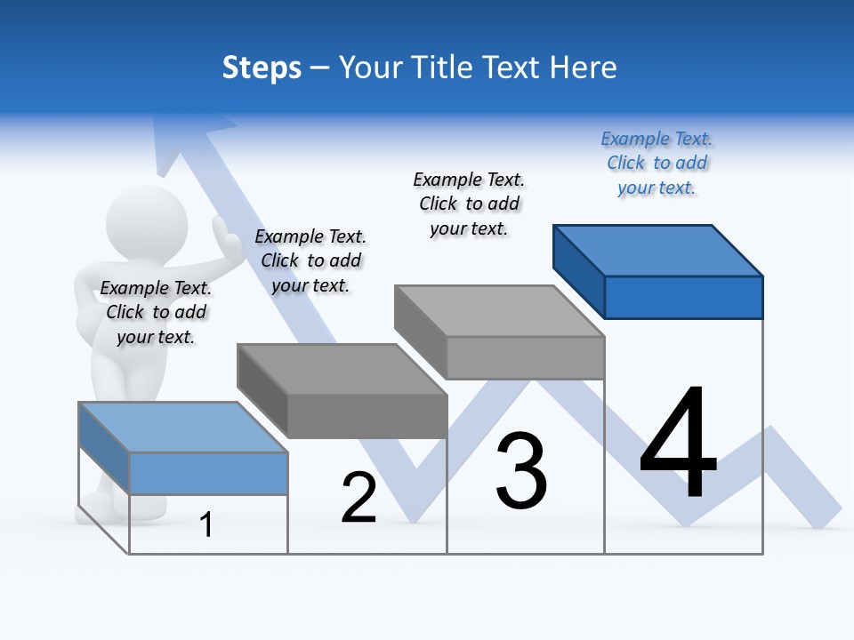 Chart Character Diagram PowerPoint Template