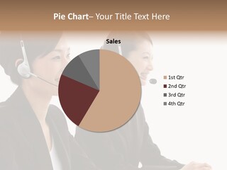 Hotline Advertisement Japanese PowerPoint Template