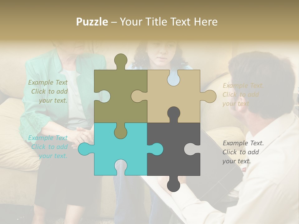 Doctors Mom Mature PowerPoint Template