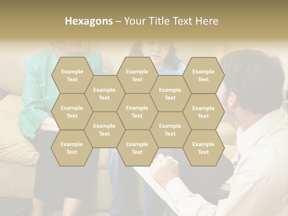 Doctors Mom Mature PowerPoint Template