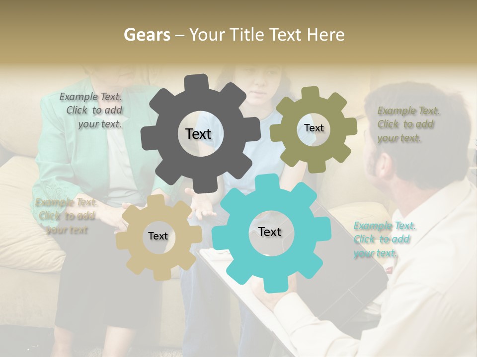 Doctors Mom Mature PowerPoint Template