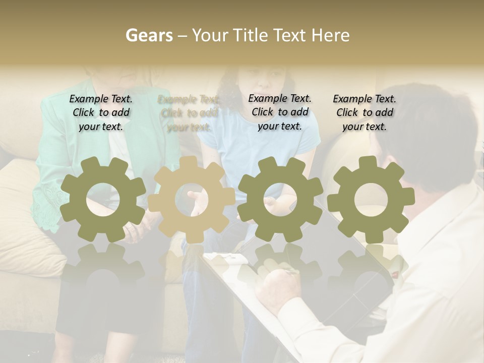 Doctors Mom Mature PowerPoint Template