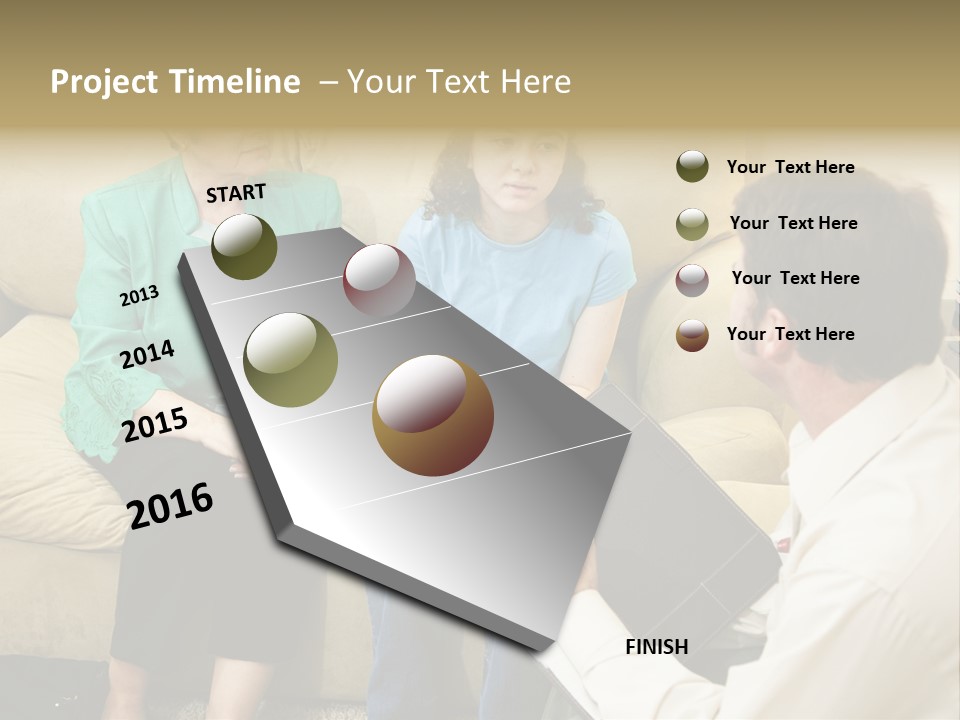 Doctors Mom Mature PowerPoint Template