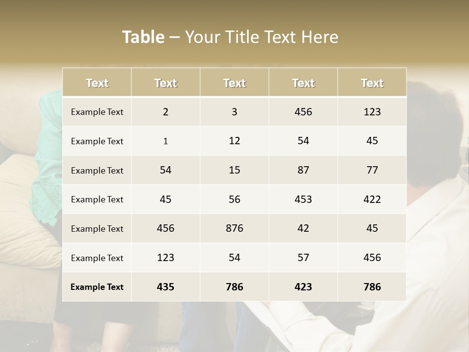 Doctors Mom Mature PowerPoint Template