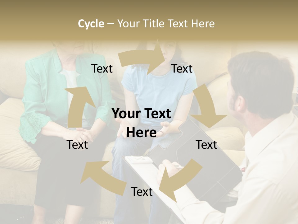 Doctors Mom Mature PowerPoint Template