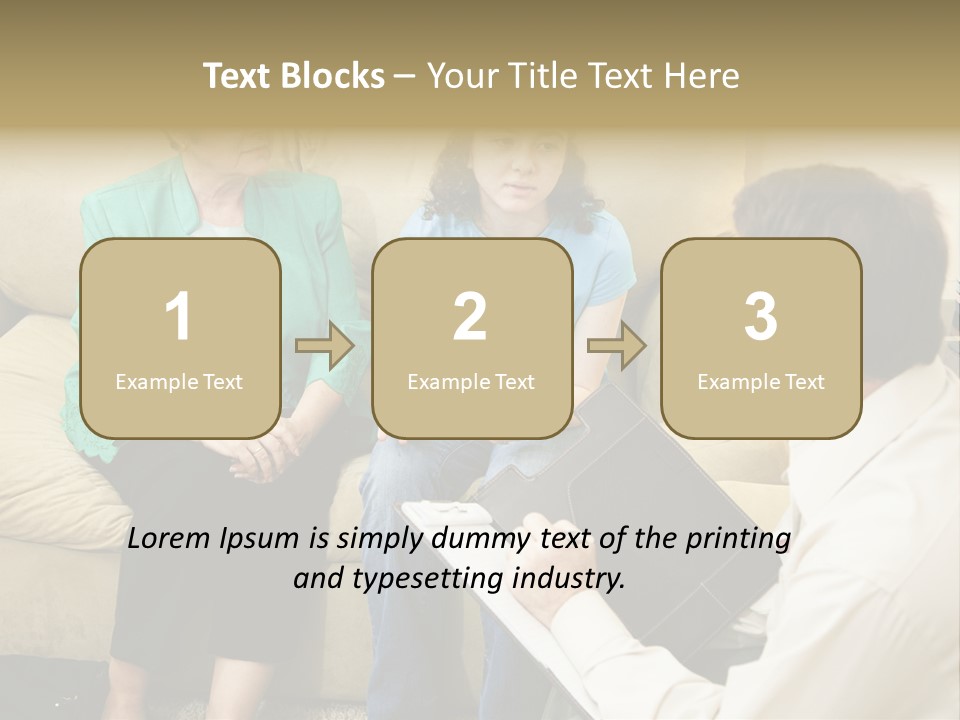 Doctors Mom Mature PowerPoint Template