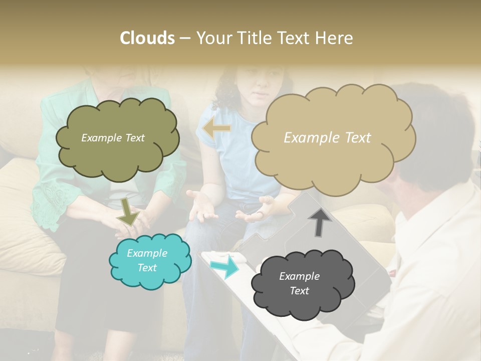 Doctors Mom Mature PowerPoint Template