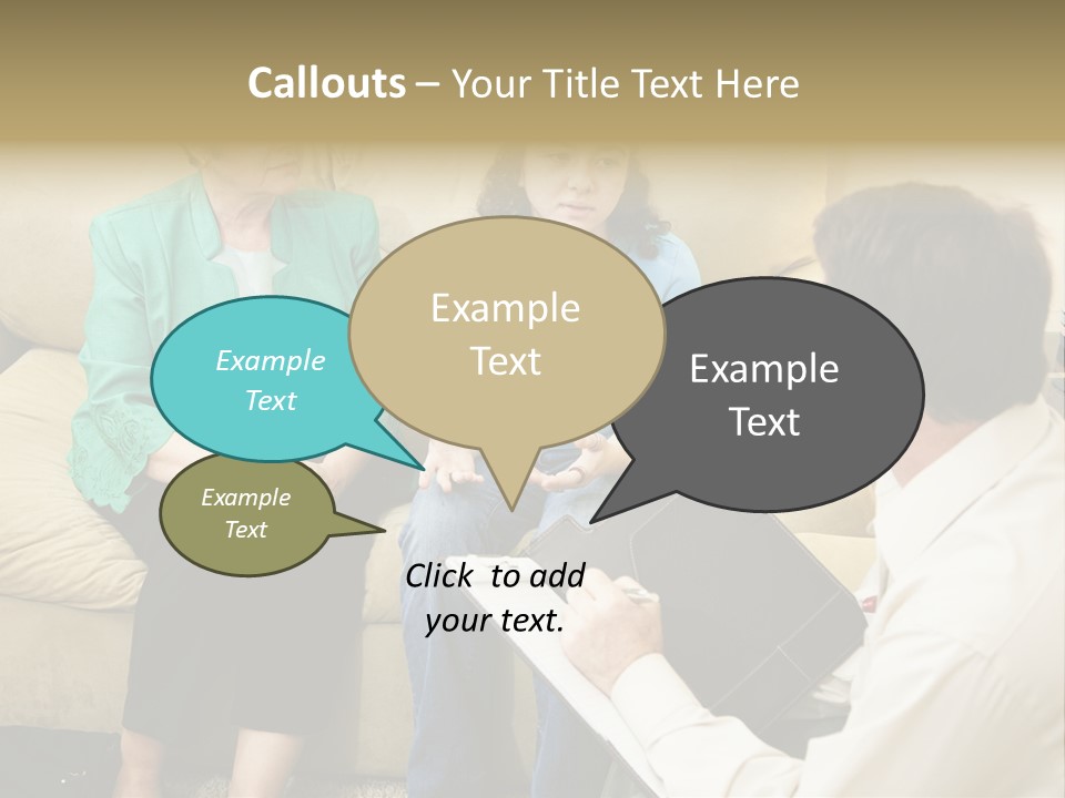 Doctors Mom Mature PowerPoint Template