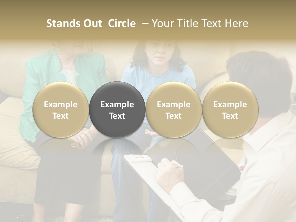 Doctors Mom Mature PowerPoint Template