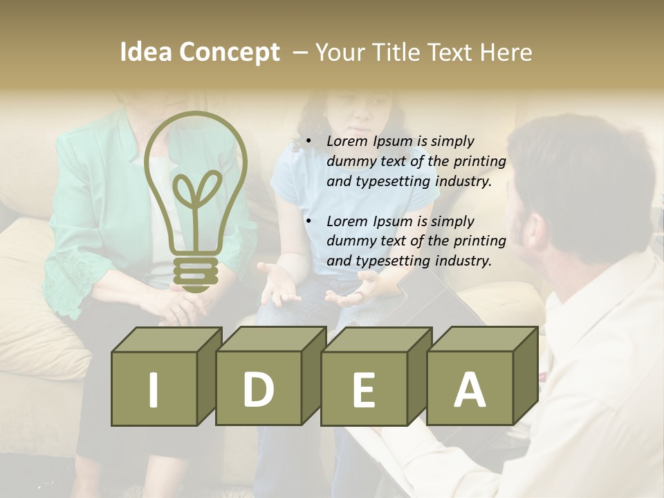 Doctors Mom Mature PowerPoint Template