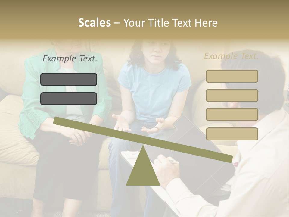 Doctors Mom Mature PowerPoint Template