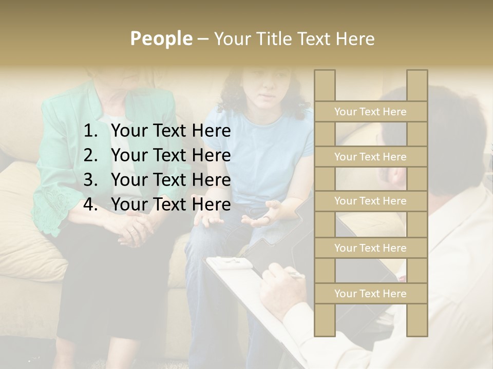 Doctors Mom Mature PowerPoint Template