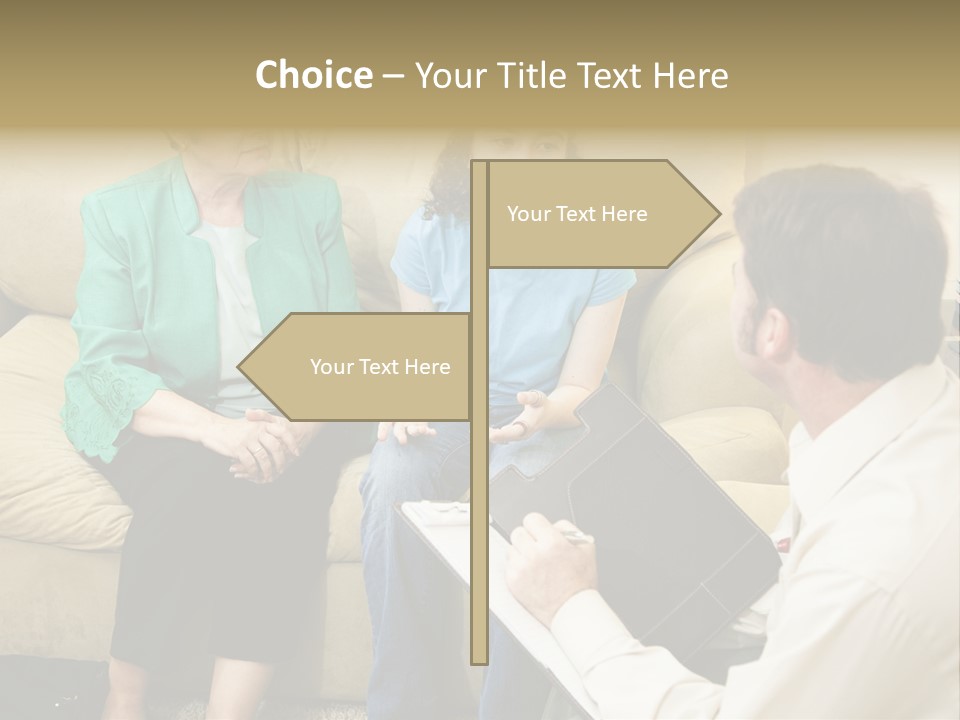 Doctors Mom Mature PowerPoint Template