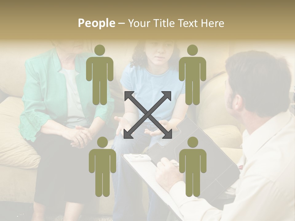 Doctors Mom Mature PowerPoint Template