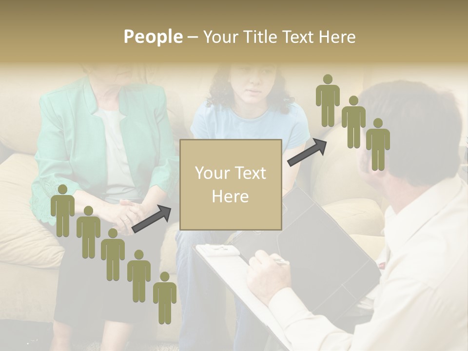 Doctors Mom Mature PowerPoint Template