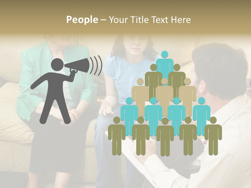 Doctors Mom Mature PowerPoint Template