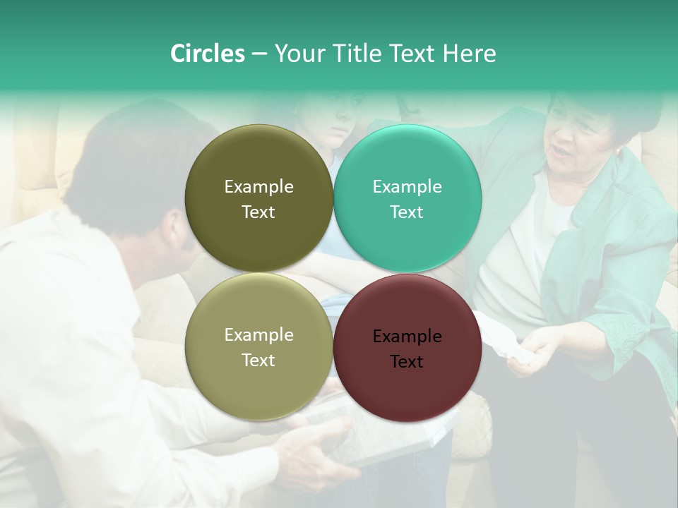 Couch Parenting Criticism PowerPoint Template