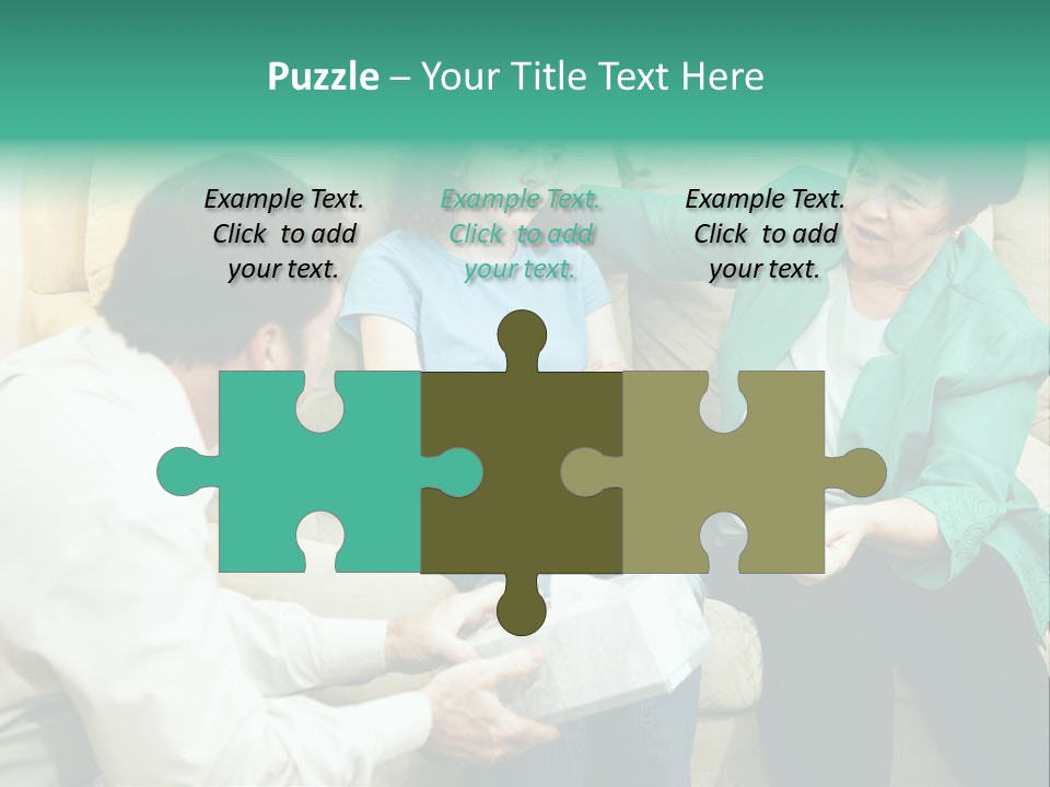 Couch Parenting Criticism PowerPoint Template