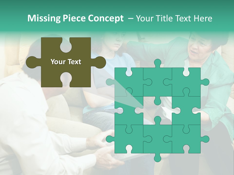 Couch Parenting Criticism PowerPoint Template