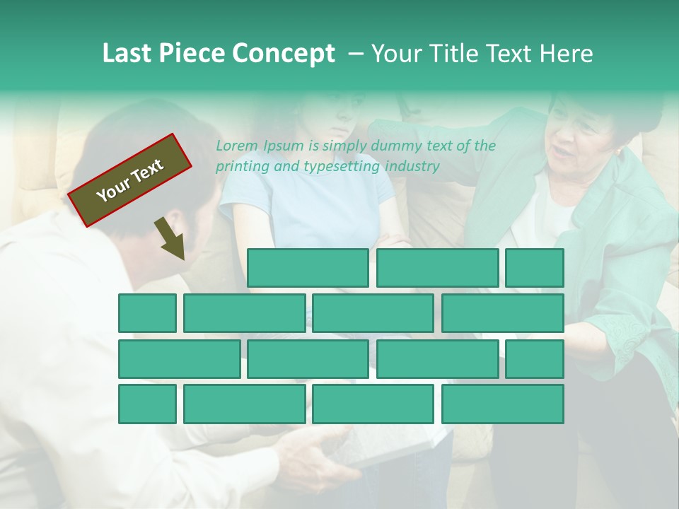 Couch Parenting Criticism PowerPoint Template