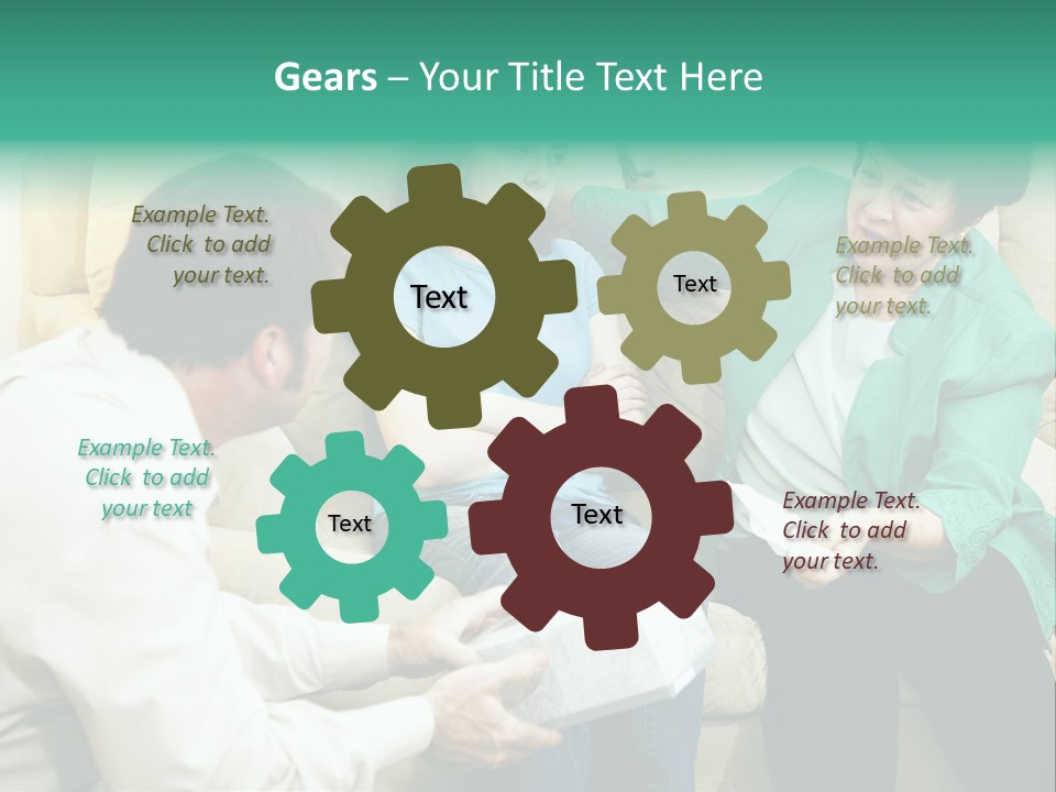 Couch Parenting Criticism PowerPoint Template