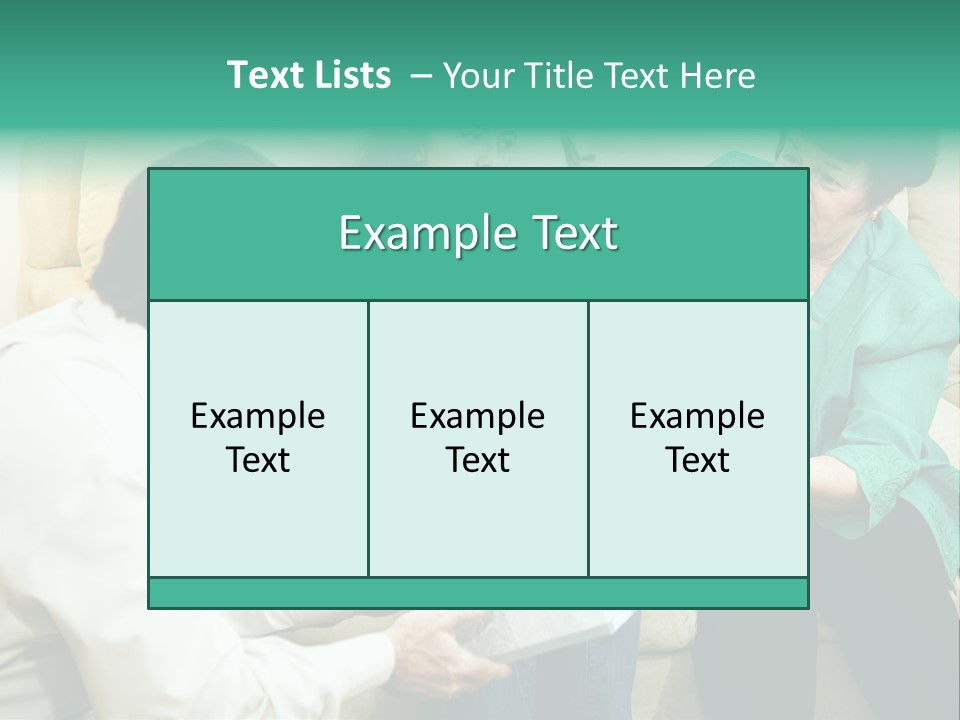Couch Parenting Criticism PowerPoint Template