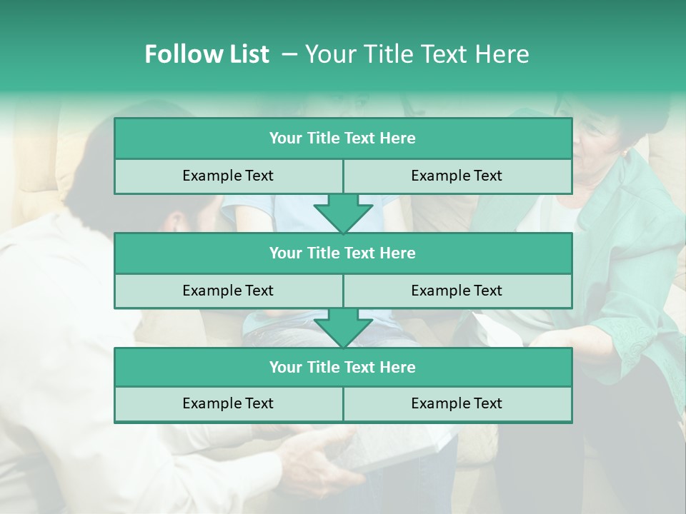 Couch Parenting Criticism PowerPoint Template