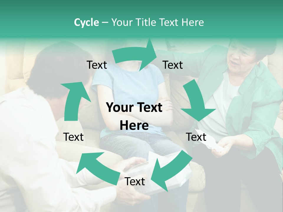 Couch Parenting Criticism PowerPoint Template