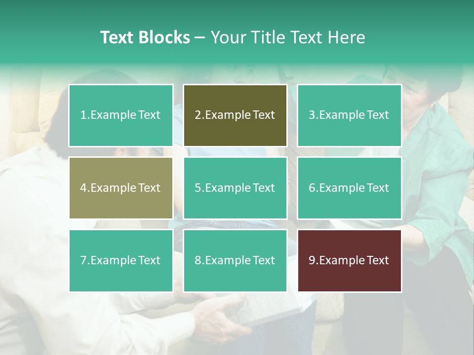 Couch Parenting Criticism PowerPoint Template