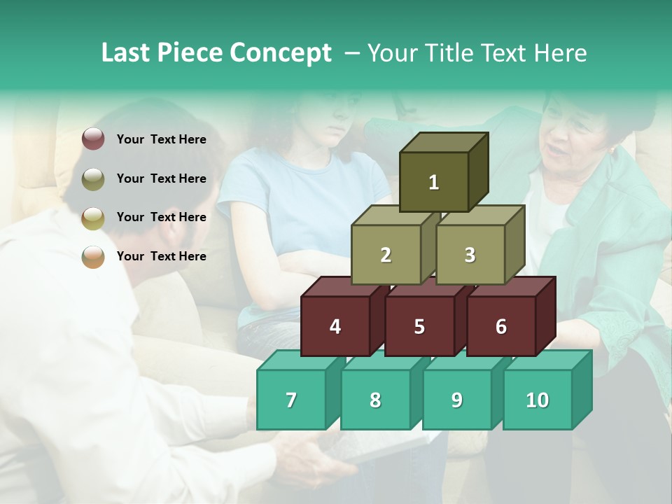 Couch Parenting Criticism PowerPoint Template