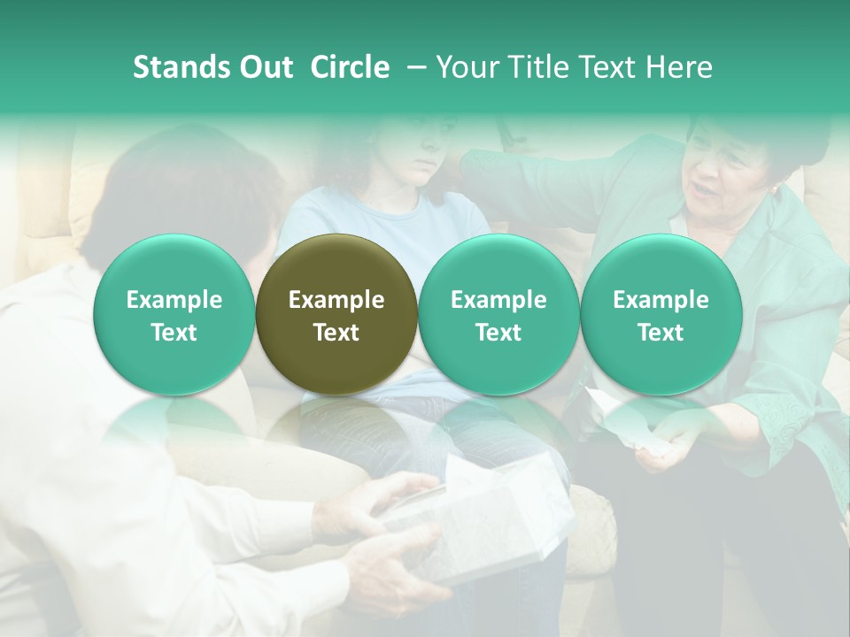 Couch Parenting Criticism PowerPoint Template