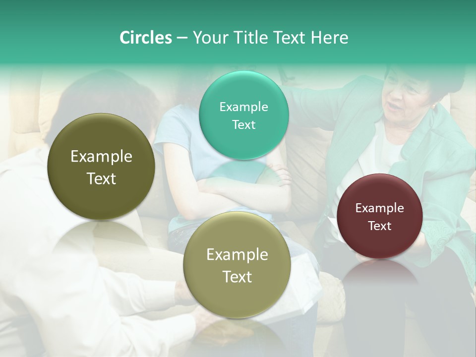 Couch Parenting Criticism PowerPoint Template