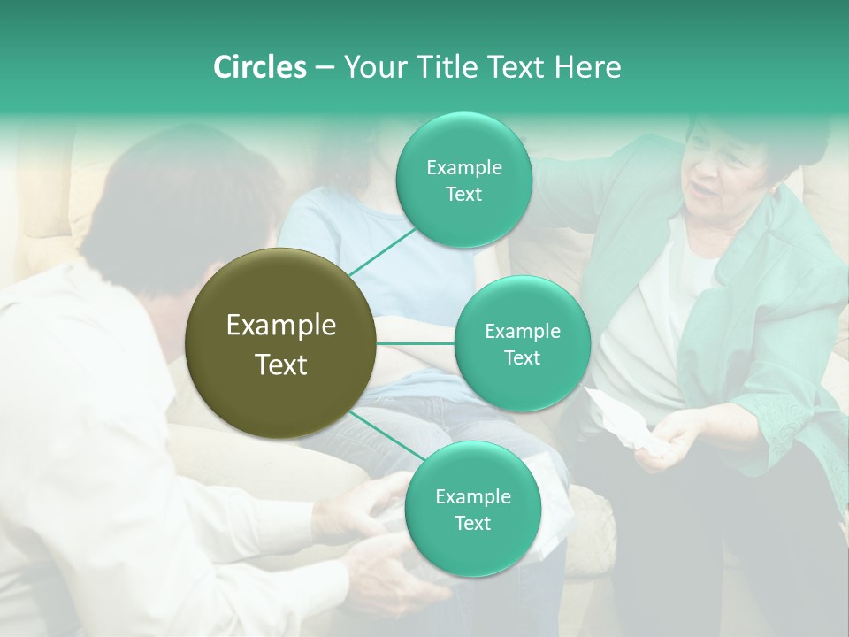 Couch Parenting Criticism PowerPoint Template