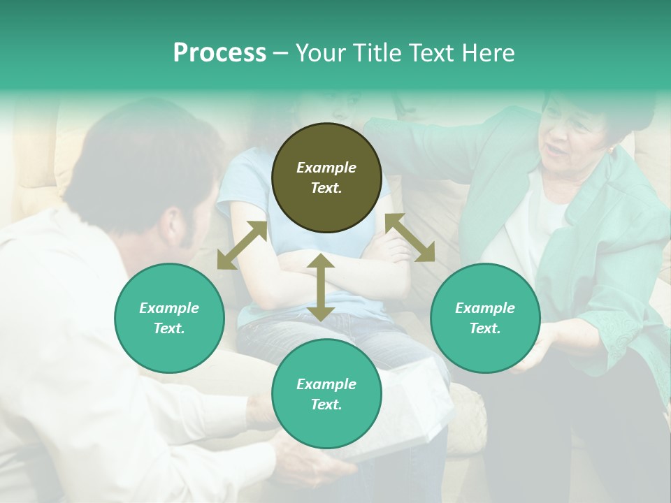 Couch Parenting Criticism PowerPoint Template