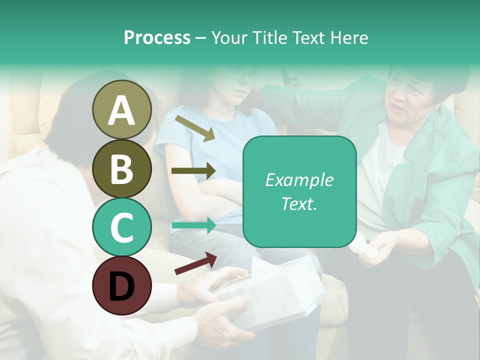 Couch Parenting Criticism PowerPoint Template