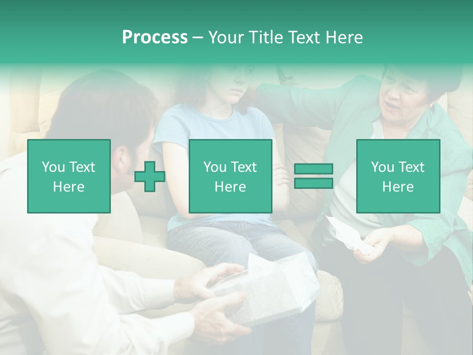Couch Parenting Criticism PowerPoint Template