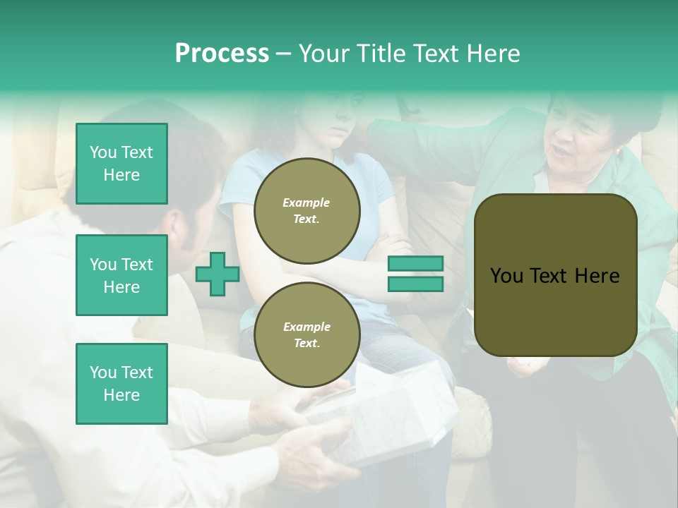 Couch Parenting Criticism PowerPoint Template