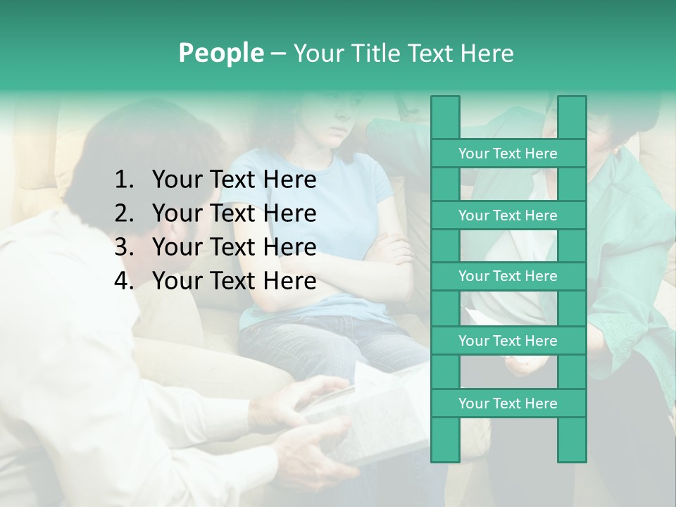 Couch Parenting Criticism PowerPoint Template