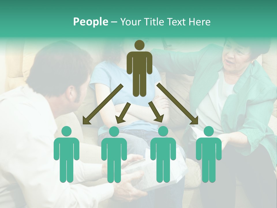 Couch Parenting Criticism PowerPoint Template