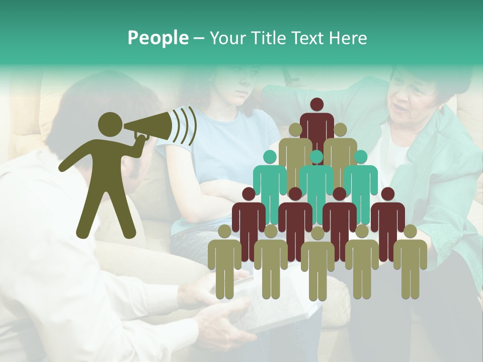 Couch Parenting Criticism PowerPoint Template