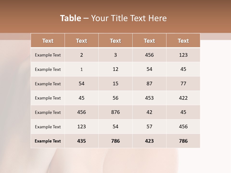 Makeup Wellness Lush PowerPoint Template