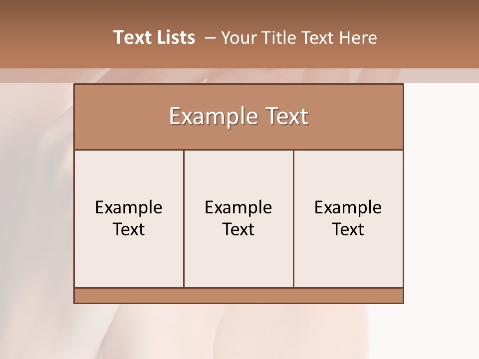 Makeup Wellness Lush PowerPoint Template