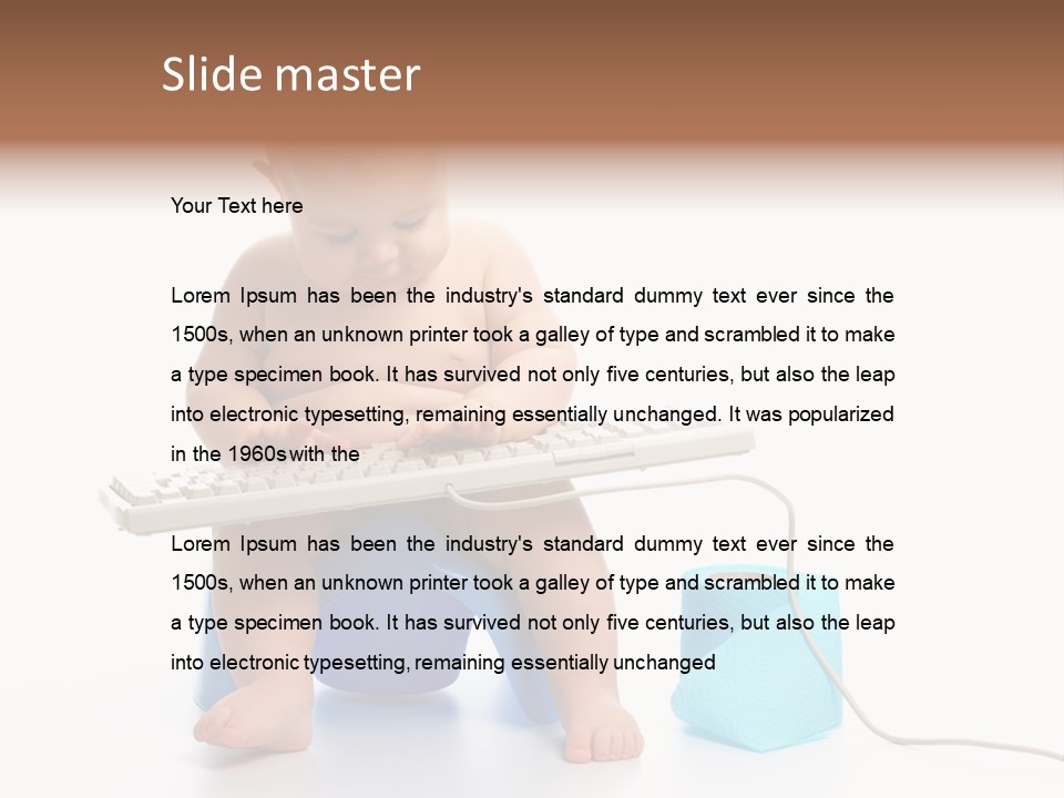 Cute Youth Innocent PowerPoint Template