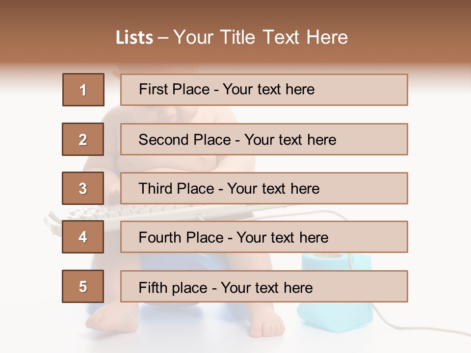 Cute Youth Innocent PowerPoint Template