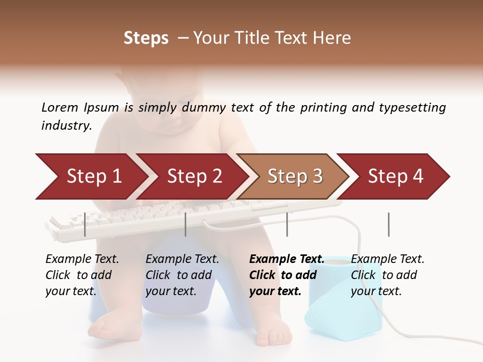 Cute Youth Innocent PowerPoint Template