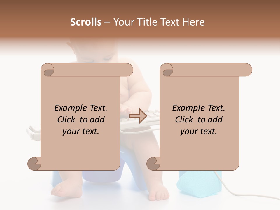 Cute Youth Innocent PowerPoint Template